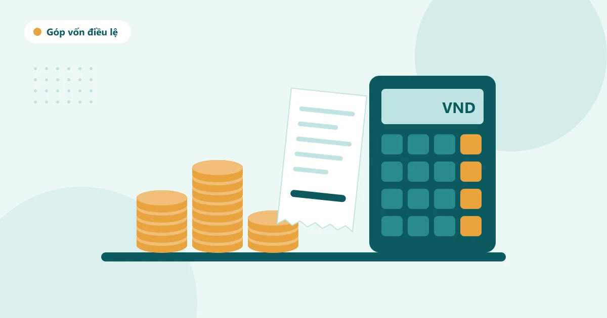 Hình minh họa: góp vốn điều lệ